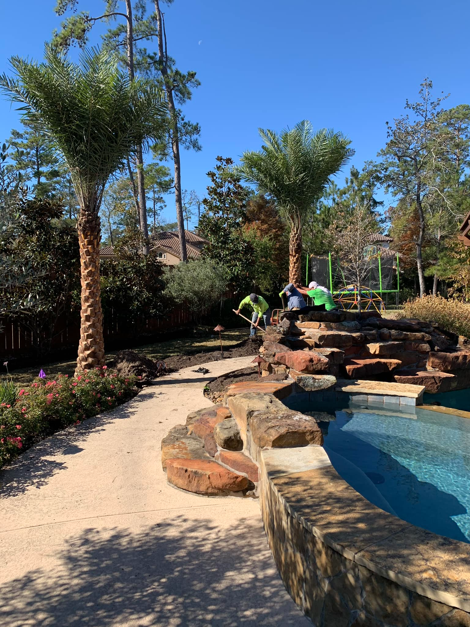 Irrigation project in Spring