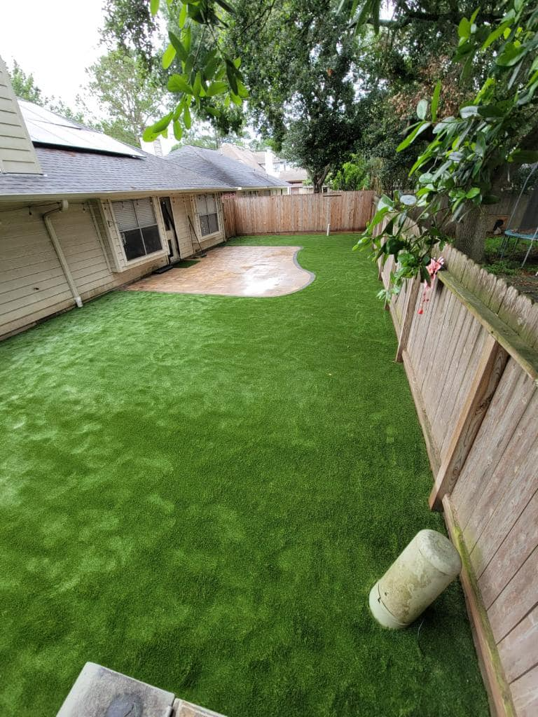 Landscape Lighting project in Conroe